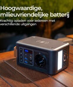 XENON SMART X6801 Portable Power Station, 88W, 24.000 mAh, Black - Afbeelding 4