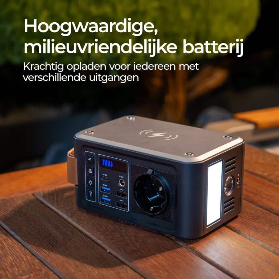 XENON SMART X6801 Portable Power Station, 88W, 24.000 mAh, Black - Afbeelding 4