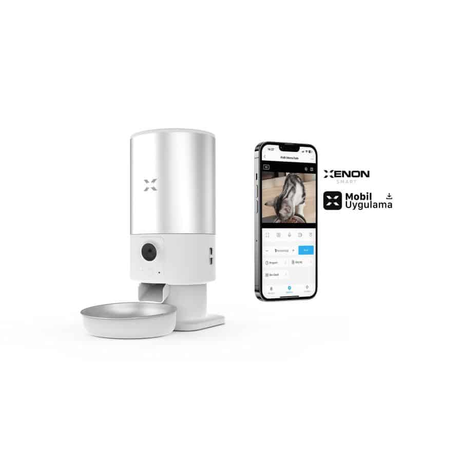 XENON SMART X8605 Smart Steel Chamber Food Bowl, Wi-Fi Dual-Band, Bluetooth, 1.55 kg/2 kg - Afbeelding 5