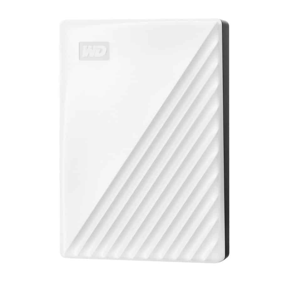 Western Digital WDBPKJ0050BWT-WESN My Passport Portable HDD, 5TB, USB3.2 Gen1, White
