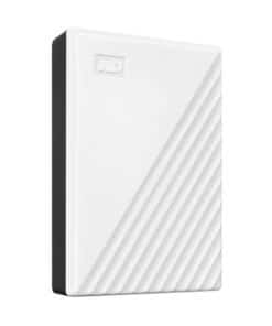 Western Digital WDBPKJ0050BWT-WESN My Passport Portable HDD, 5TB, USB3.2 Gen1, White - Afbeelding 2