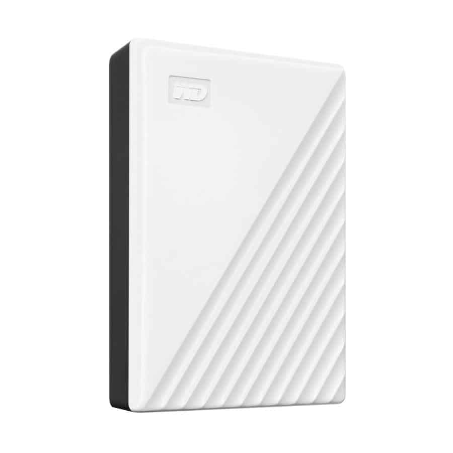 Western Digital WDBPKJ0050BWT-WESN My Passport Portable HDD, 5TB, USB3.2 Gen1, White - Afbeelding 2