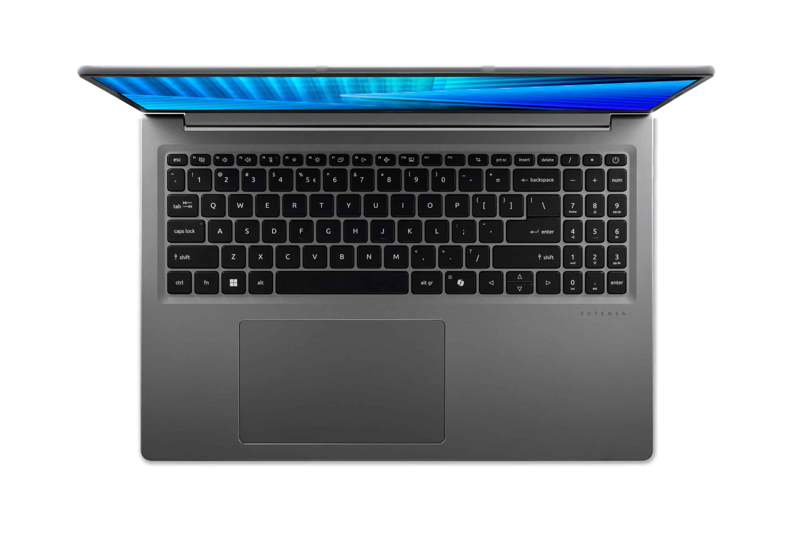 Acer Extensa 16 EXO16-71-593J Intel Core Ultra 5 125H Laptop 40,6 cm (16") WUXGA 16 GB LPDDR5-SDRAM 512 GB SSD Wi-Fi 6 (802.11ax) Windows 11 Pro Grijs AZERTY - Afbeelding 5