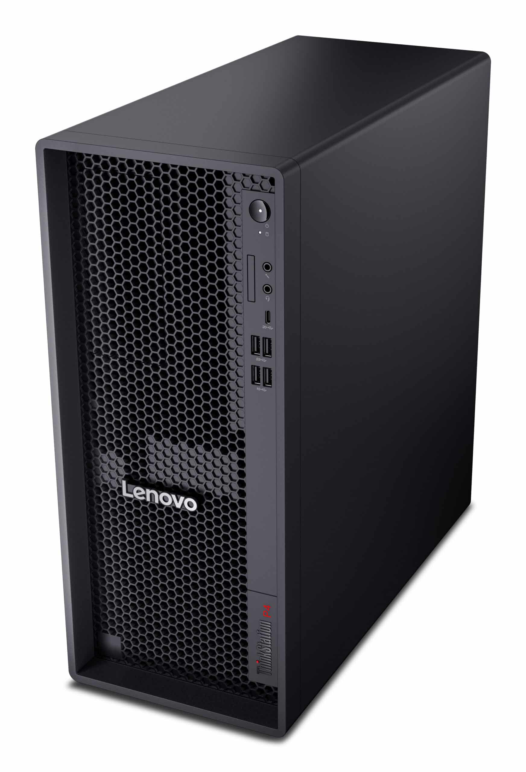 Lenovo ThinkStation P4 AMD Ryzen 9 PRO 32 GB DDR5-SDRAM 1 TB SSD Windows 11 Pro Tower PC Zwart Desktop - Afbeelding 5