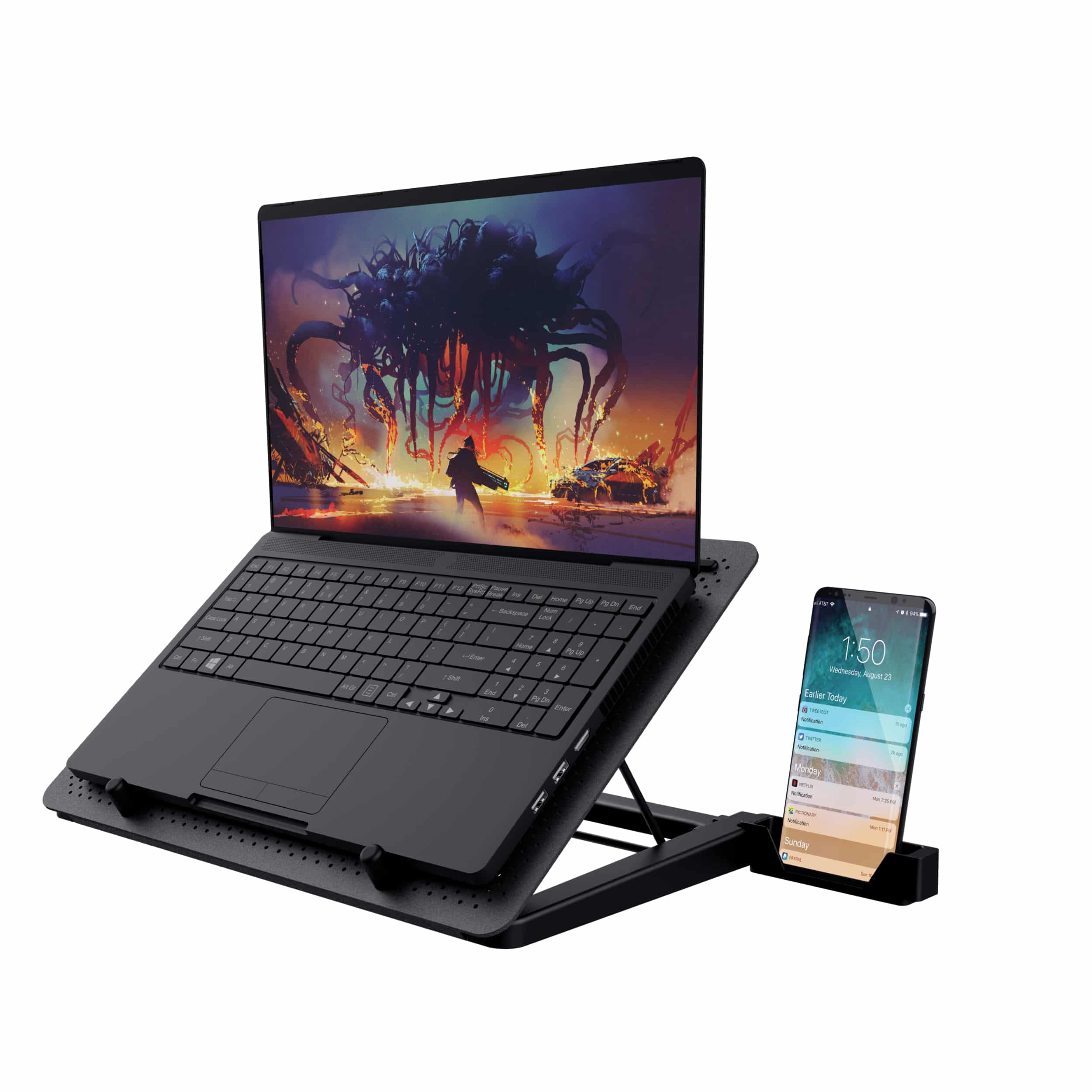 Trust GXT1125 QUNO LAPTOP COOLING STAND - Afbeelding 2
