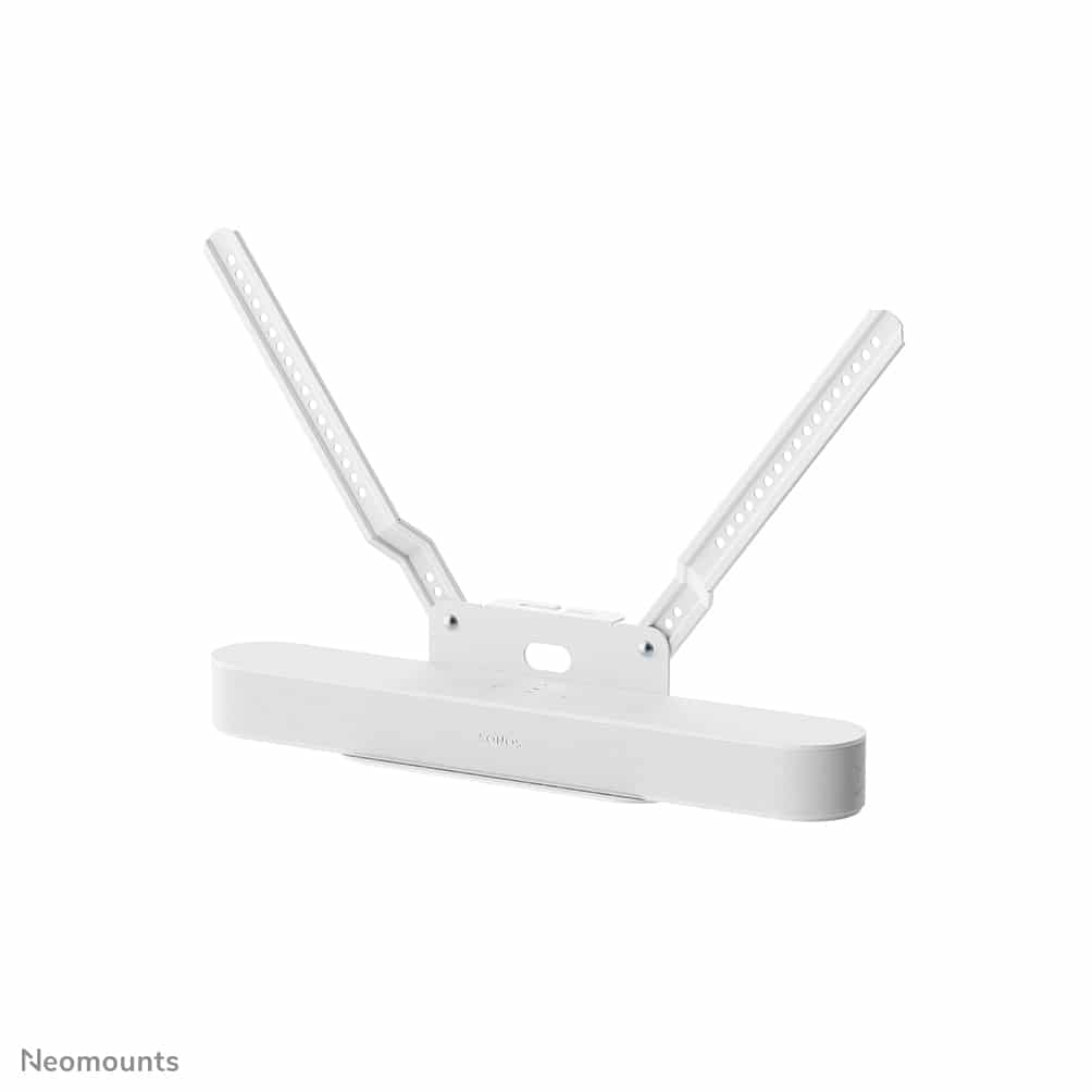 Neomounts AV35-726WH1 TV-beugel voor Sonos Beam - eenvoudige installatie - wit - Afbeelding 3