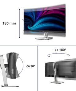 Philips 5000 series 34B2U5900C/00 computer monitor 86,4 cm (34") 5120 x 2160 Pixels WUHD LCD Grijs - Afbeelding 5