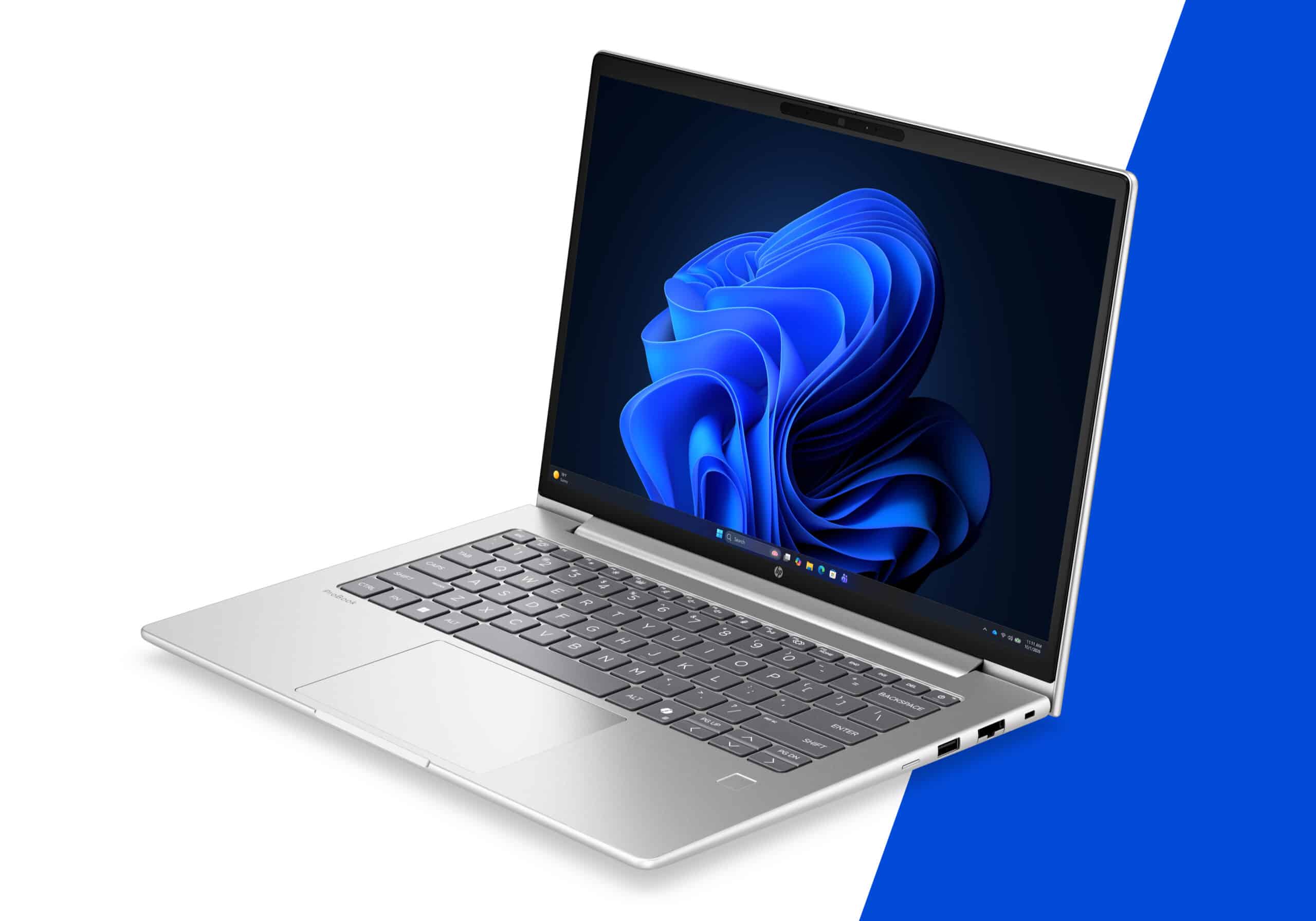 HP ProBook 4 G2i 14 AI PC Intel Core 7 350 Laptop 35,6 cm (14") WUXGA 16 GB DDR5-SDRAM 512 GB SSD Wi-Fi 6E (802.11ax) Windows 11 Pro Zilver AZERTY - Afbeelding 6