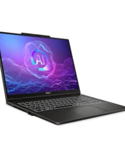 MSI VenturePro 16 A2RWEG-072BE Intel Core 7 240H Netbook 40,6 cm (16") 2K 16 GB DDR5-SDRAM 512 GB SSD NVIDIA GeForce RTX 5050 Wi-Fi 6E (802.11ax) Windows 11 Pro Grijs QWERTY Frans Laptop - Afbeelding 3