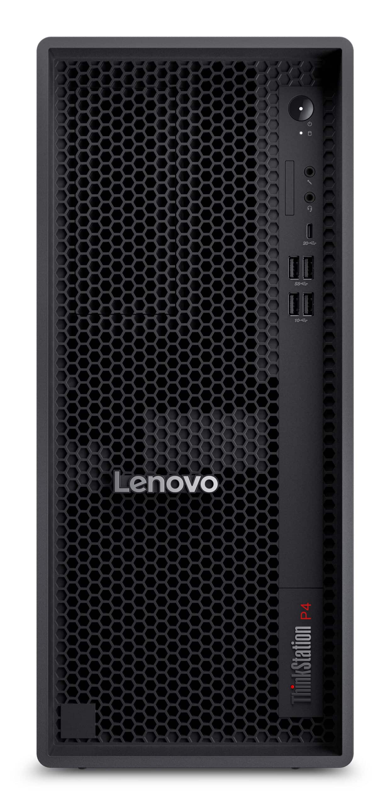 Lenovo ThinkStation P4 AMD Ryzen 9 PRO 32 GB DDR5-SDRAM 1 TB SSD Windows 11 Pro Tower PC Zwart Desktop