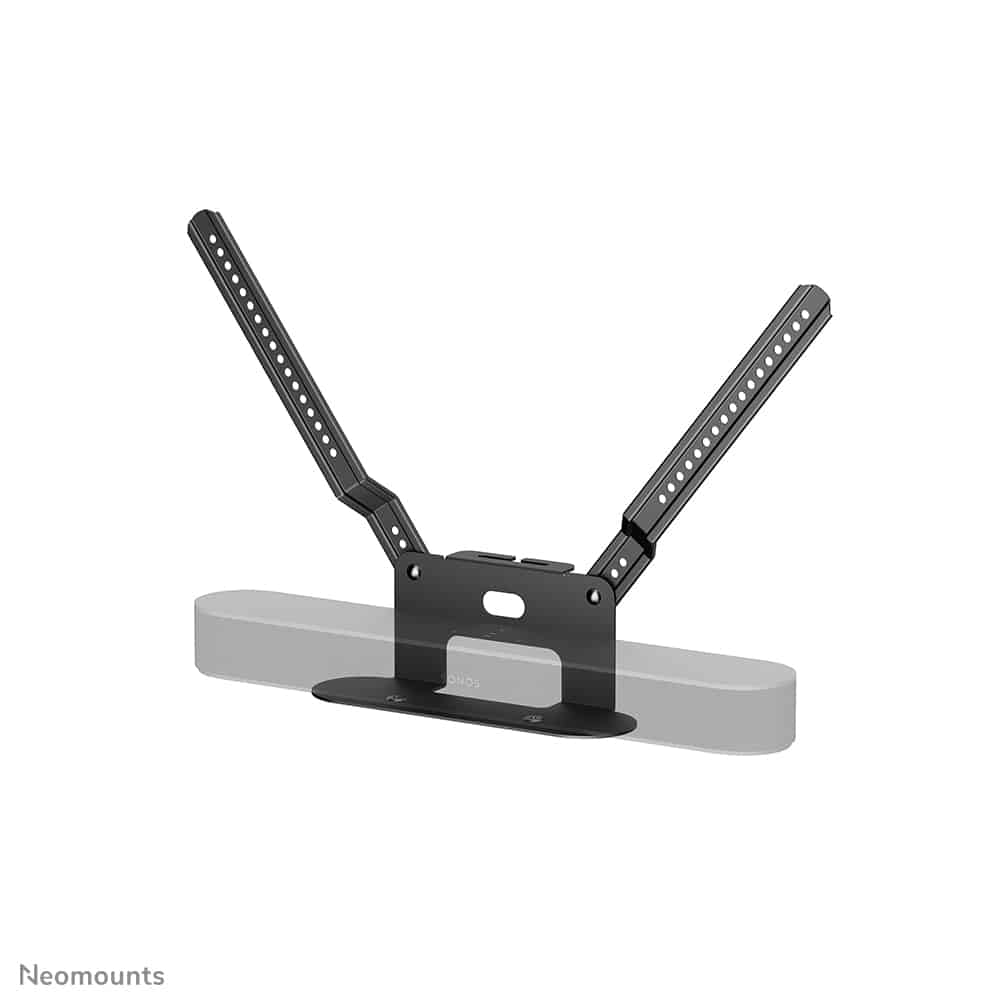 Neomounts AV35-726BL1 TV-beugel voor Sonos Beam - eenvoudige installatie - zwart