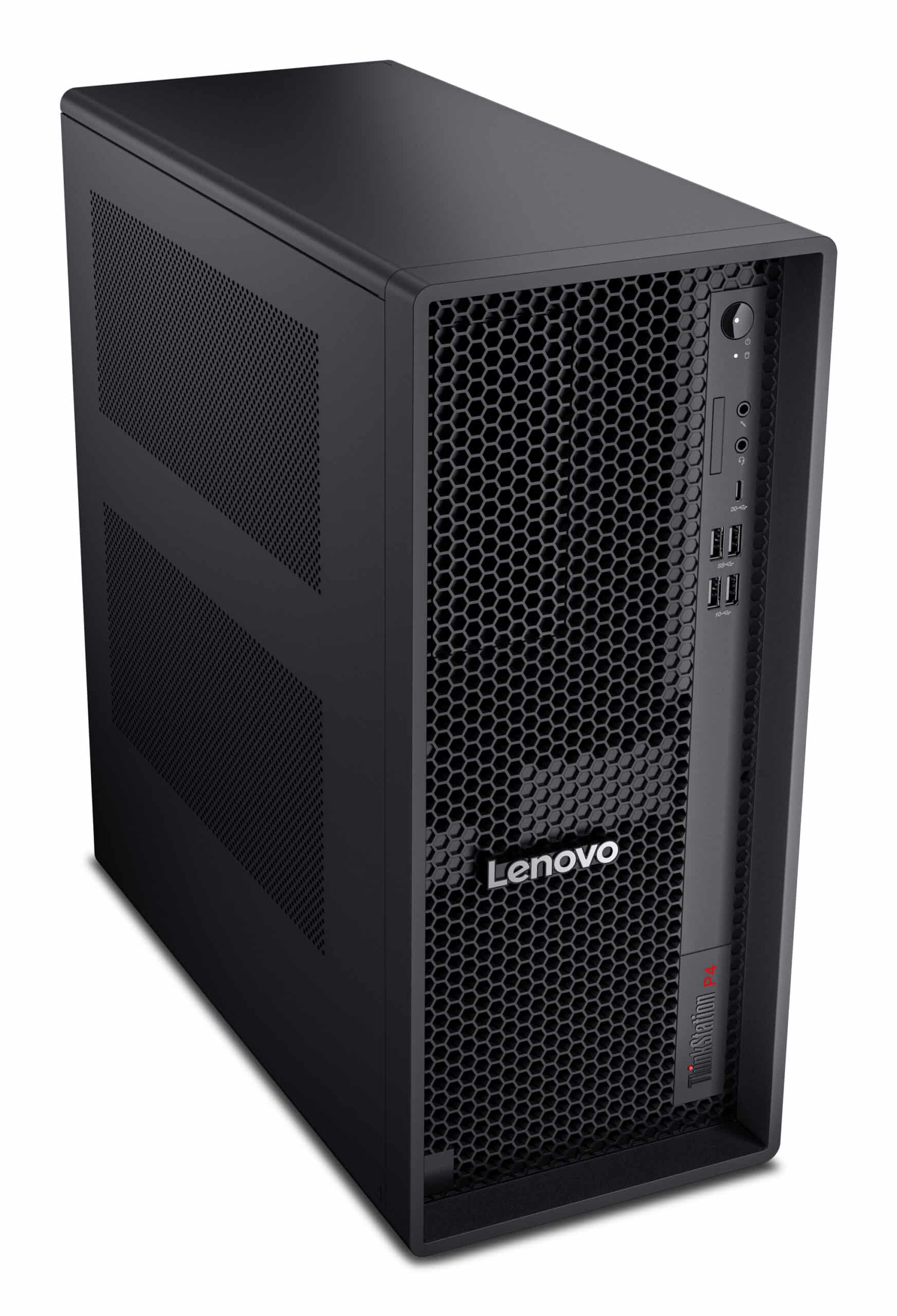 Lenovo ThinkStation P4 AMD Ryzen 7 PRO 32 GB DDR5-SDRAM 512 GB SSD NVIDIA RTX A1000 Windows 11 Pro Tower PC Zwart Desktop - Afbeelding 4