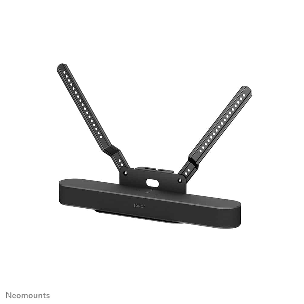 Neomounts AV35-726BL1 TV-beugel voor Sonos Beam - eenvoudige installatie - zwart - Afbeelding 3