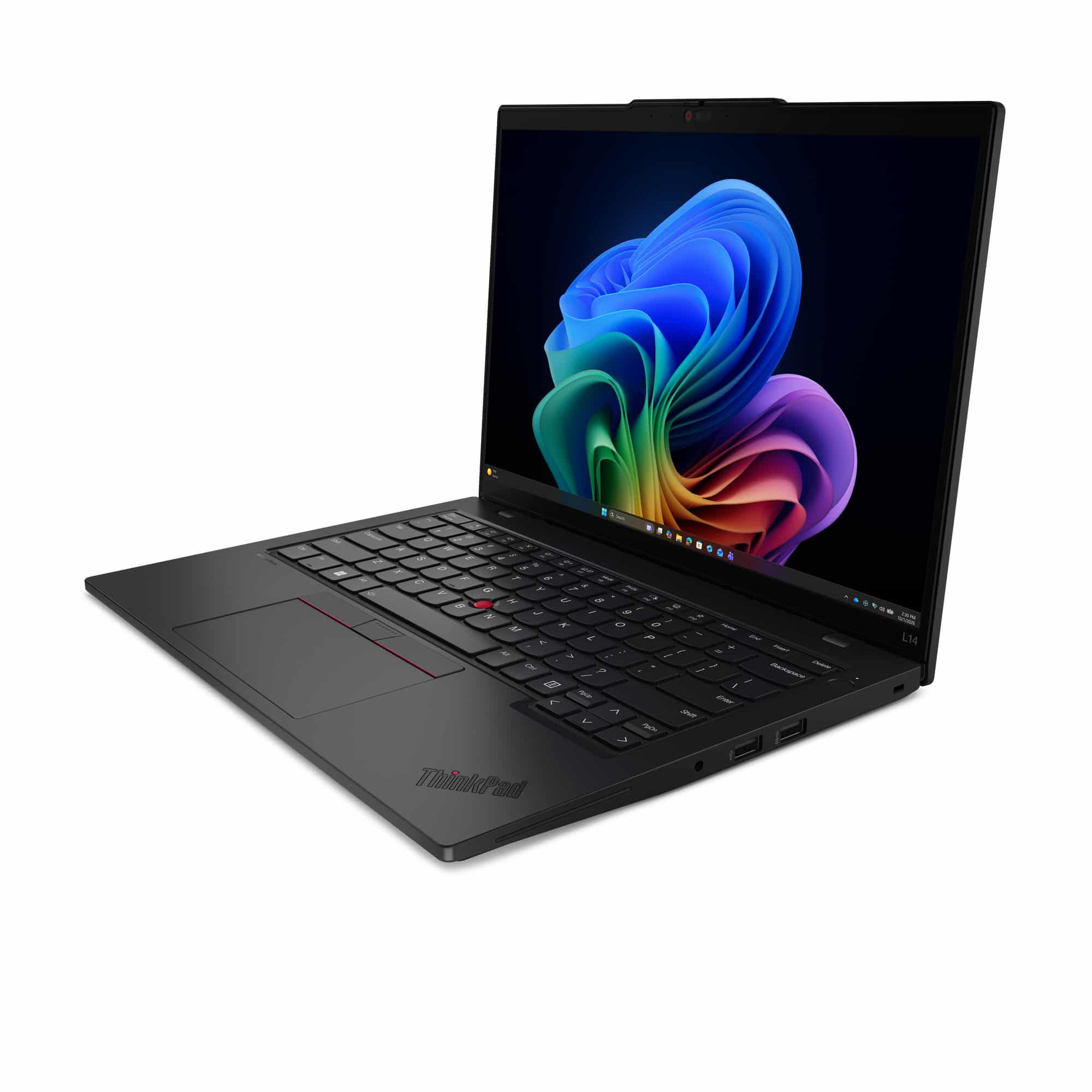 Lenovo ThinkPad L14 Gen 7 (Intel) Copilot+ PC Intel Core Ultra 5 325 Laptop 35,6 cm (14") WUXGA 16 GB DDR5-SDRAM 512 GB SSD Wi-Fi 7 (802.11be) Windows 11 Pro Zwart Engels - Afbeelding 4