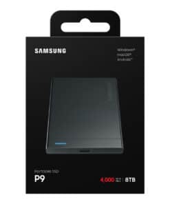 Samsung Portable SSD P9 USB 4.0 Gen 3x2 8TB - Afbeelding 7
