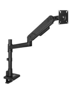 ACT Monitorarm 45" office solid pro, gasveer, paalbevestiging, 1 scherm