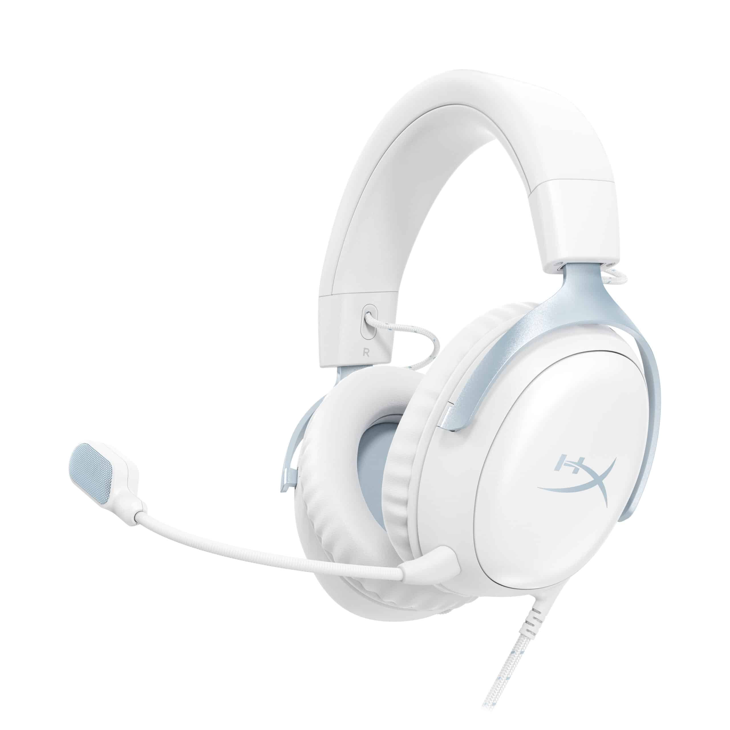 HyperX Cloud III - Gaming Headset (White/Blue)