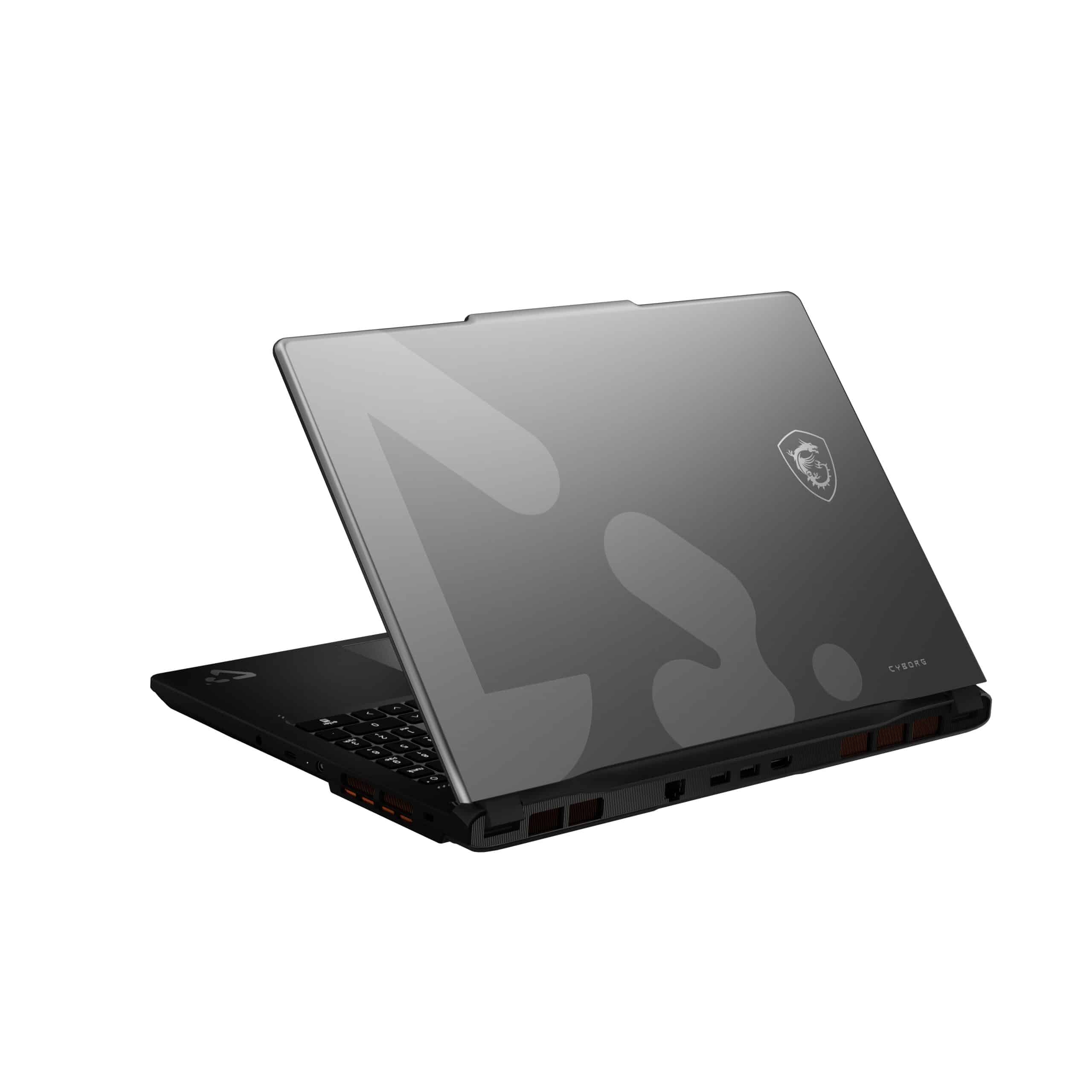MSI Cyborg 15 MAX C2WG-287BE Intel Core 7 240H Laptop 39,6 cm (15.6") Full HD 16 GB DDR5-SDRAM 512 GB SSD NVIDIA GeForce RTX 5070 Wi-Fi 6E (802.11ax) Windows 11 Home Grijs QWERTY Frans - Afbeelding 5