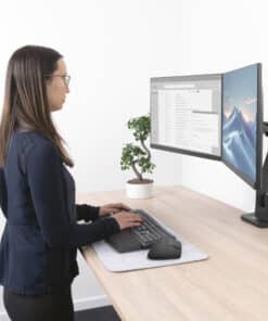 ACT Ergonomische draadloze muis 1600 DPI met verticale grip, gemaakt van gerecyclede materialen - Afbeelding 5