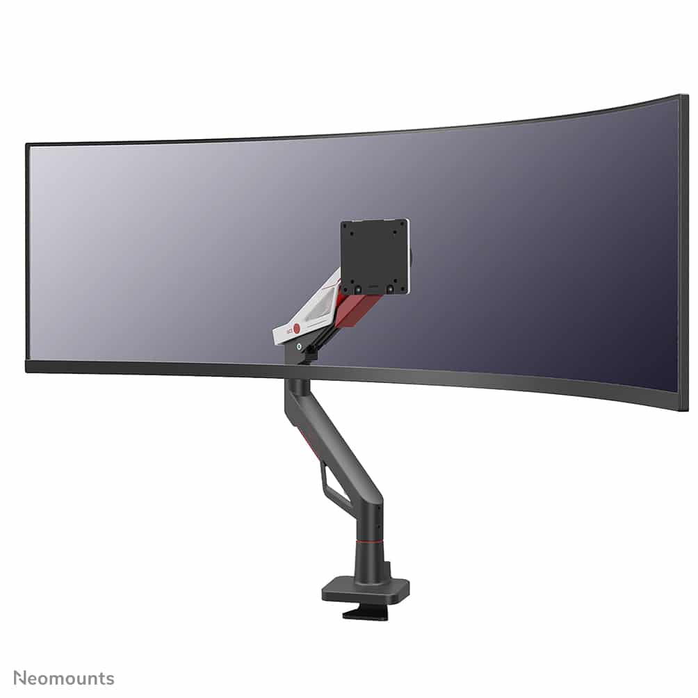 Neomounts DS70-256RD1 Gaming monitorarm 24-57" - gasveer - Topfix - 180°-stop