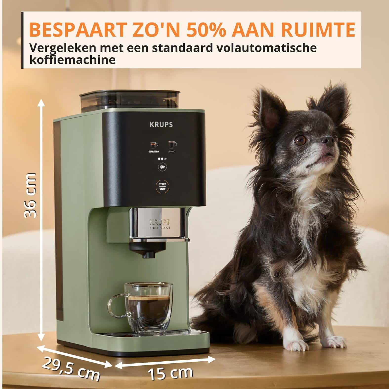 Krups Coffee Crush Edition Coffee Crush SA401L automatische koffiemachine - Afbeelding 3