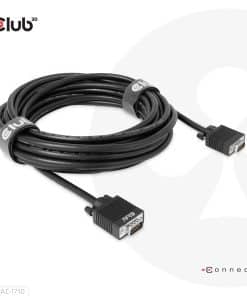 CLUB3D VGA Cable Bidirectional M/M 10m/32.8ft 28AWG - Afbeelding 7
