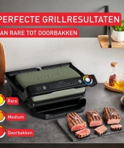Tefal OptiGrill Eco Design OptiGrill GC71EL Intelligente contactgrill - Keramische platen - 6 automatische programma's - Afbeelding 3