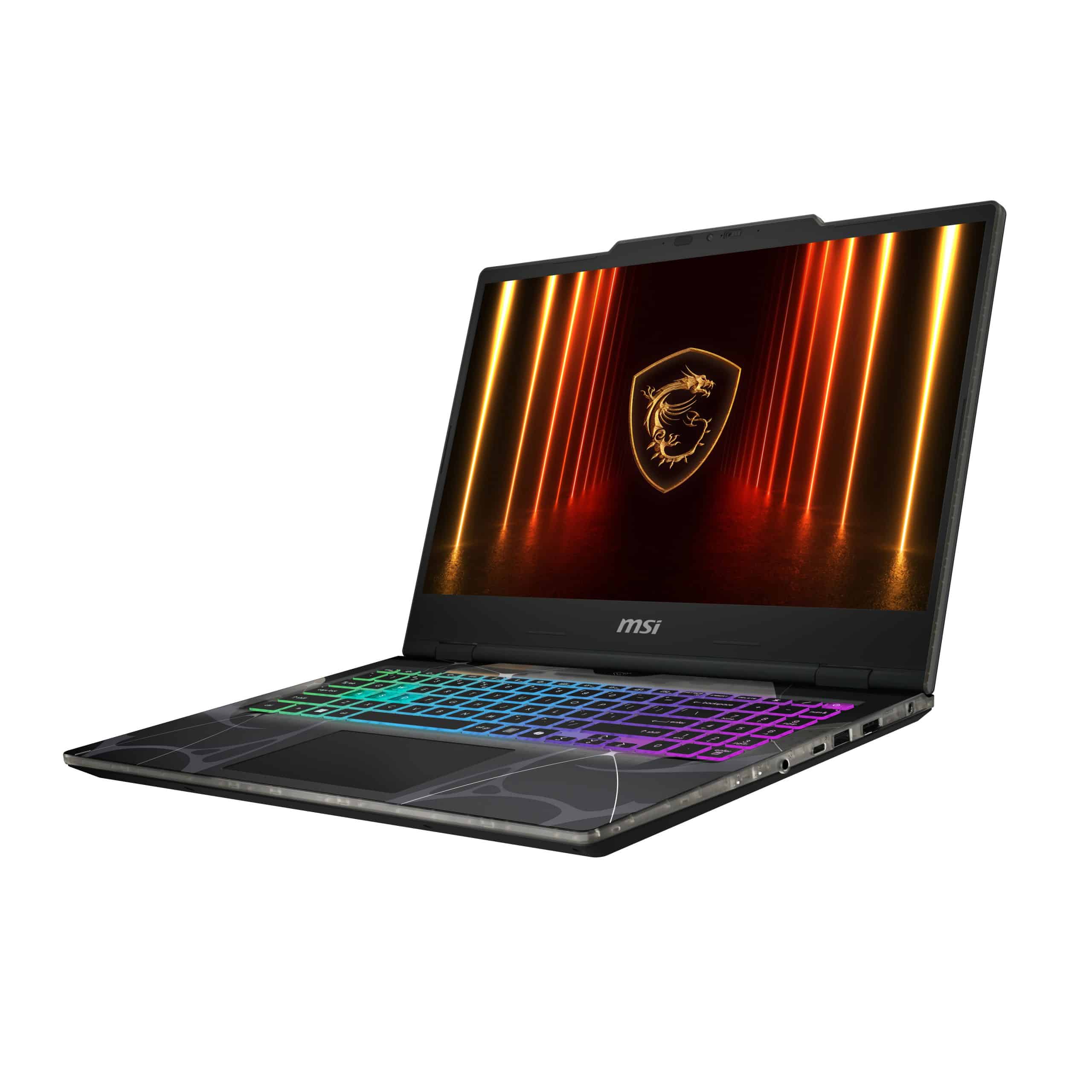 MSI Cyborg 15 B2RWEKG-086BE Intel Core 5 210H Laptop 39,6 cm (15.6") Full HD 16 GB DDR5-SDRAM 512 GB SSD NVIDIA GeForce RTX 5050 Wi-Fi 6E (802.11ax) Windows 11 Home Zwart Belgisch - Afbeelding 3