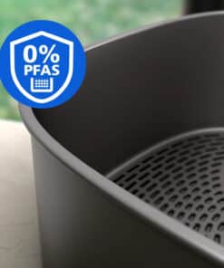 Philips 5000 series NA565/02 Megabasket met Stoomfunctie – Enkele mand of Dubbele Mand - SteamClean – 9,5L – Tot 8 Personen – Inclusief Tang - Afbeelding 3