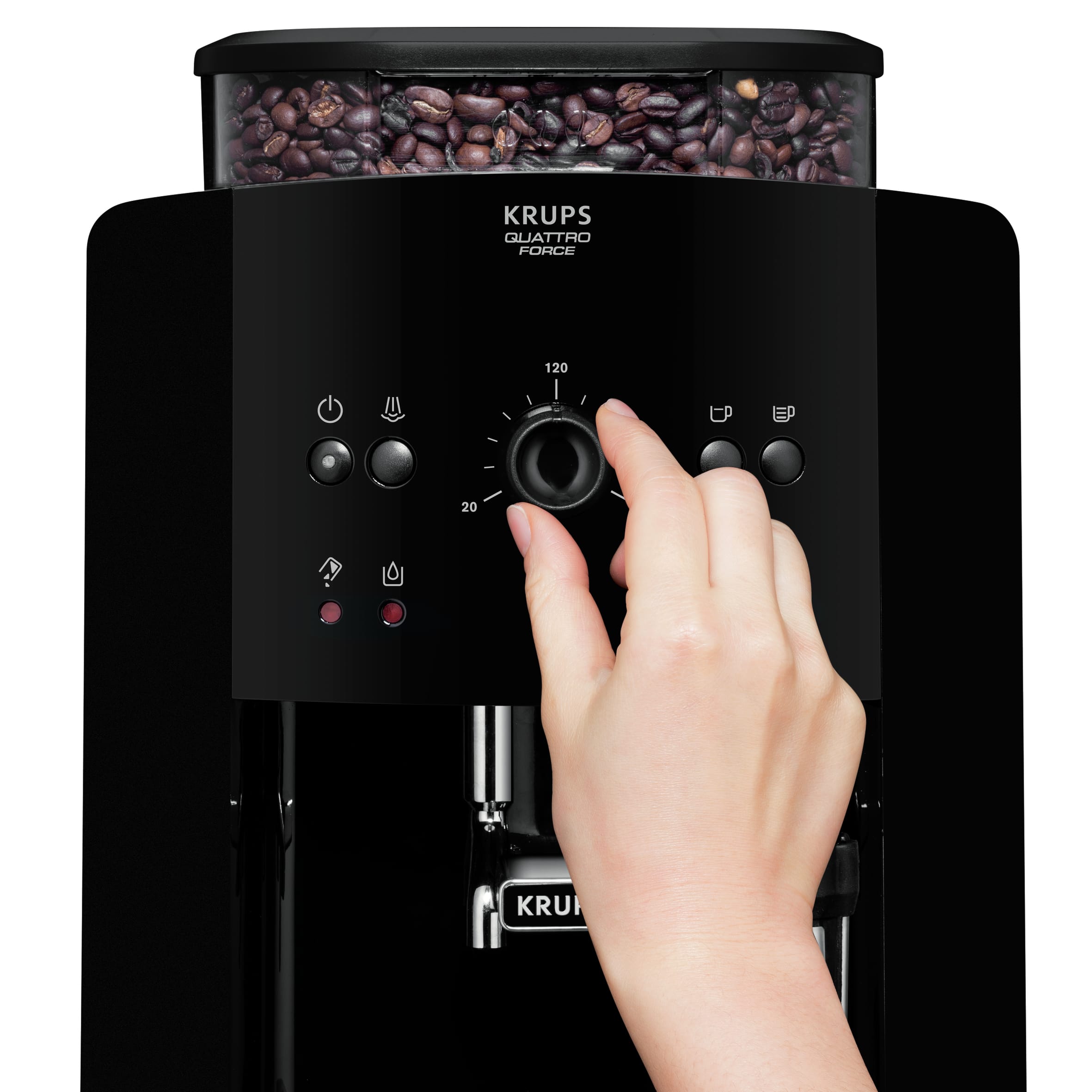 Krups Arabica volautomatische espressomachine - zwart EA8110 - Afbeelding 5