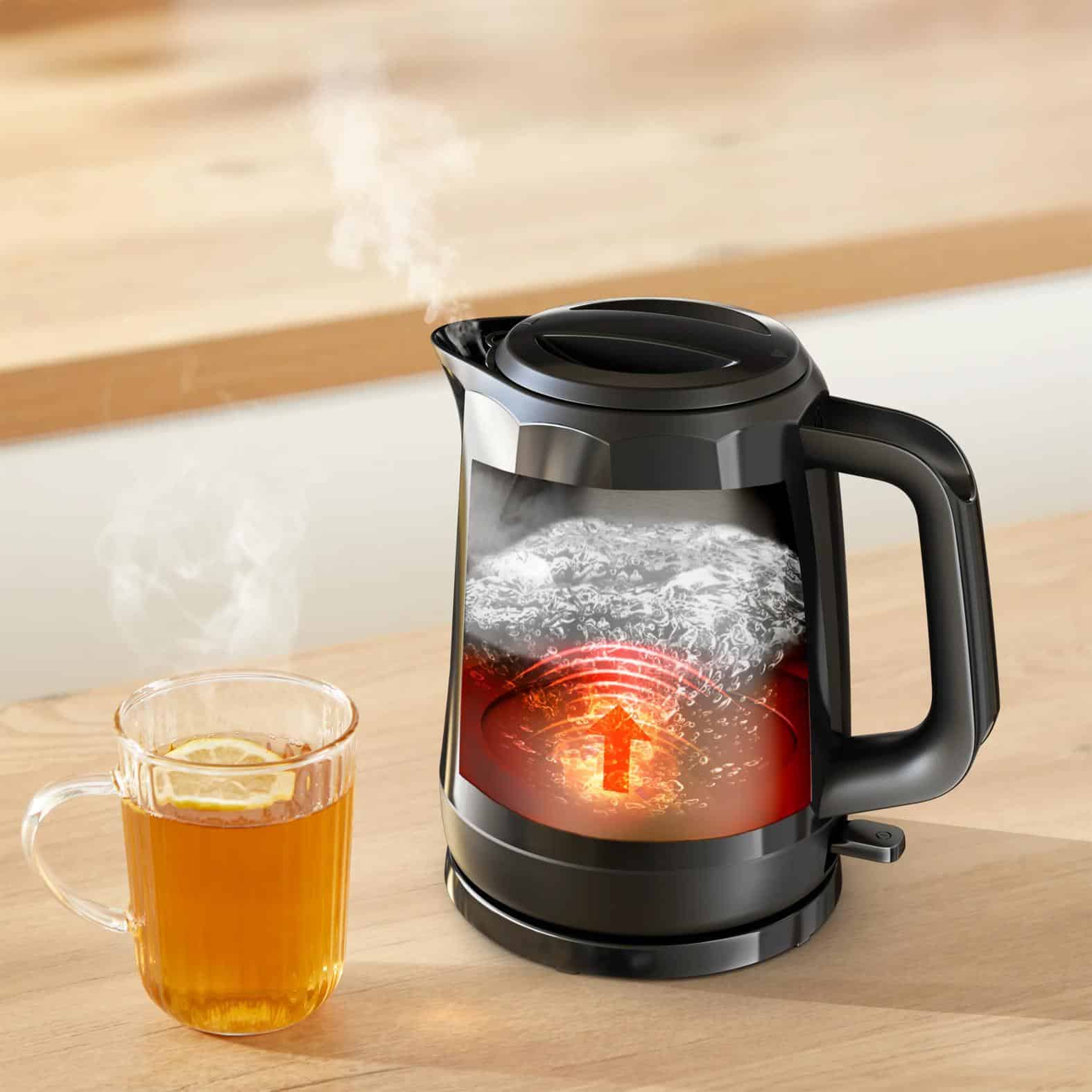 Tefal Express KO1E08 waterkoker 1,7L - snel kokend - 2400 W - automatische uitschakeling KO1E08E0 - Afbeelding 8