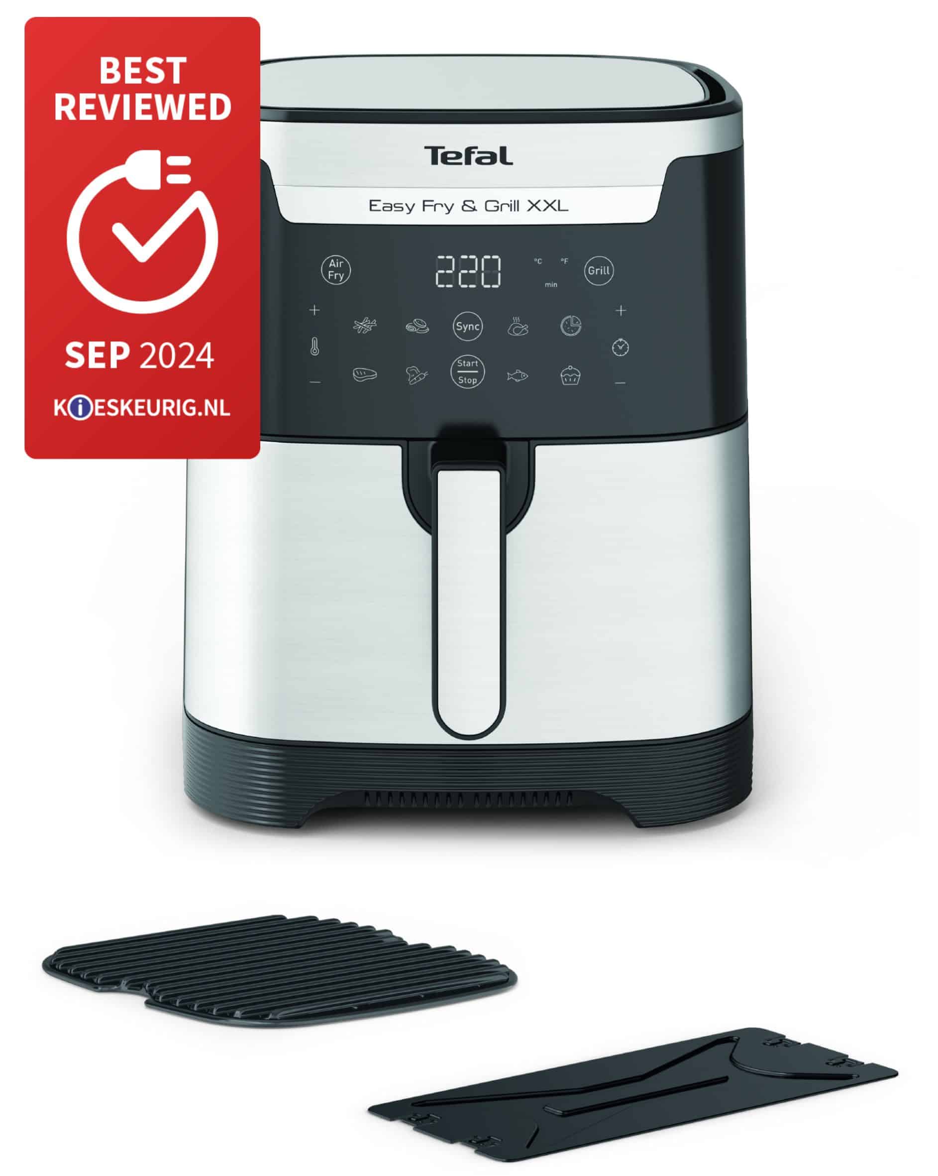 Tefal Easy Fry & Grill XXL EY801D 6,5L 2-in-1 heteluchtfriteuse