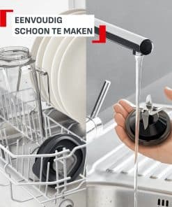 Tefal Blendforce 3 BL585B Blender - 2 snelheden en pulsfunctie - 1,25 L - kunststof kan - Afbeelding 5