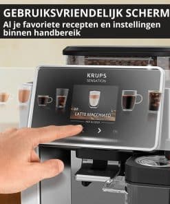 Krups Sensation Elite Hot & Cold EA918G volautomatische koffiemachine - Afbeelding 3