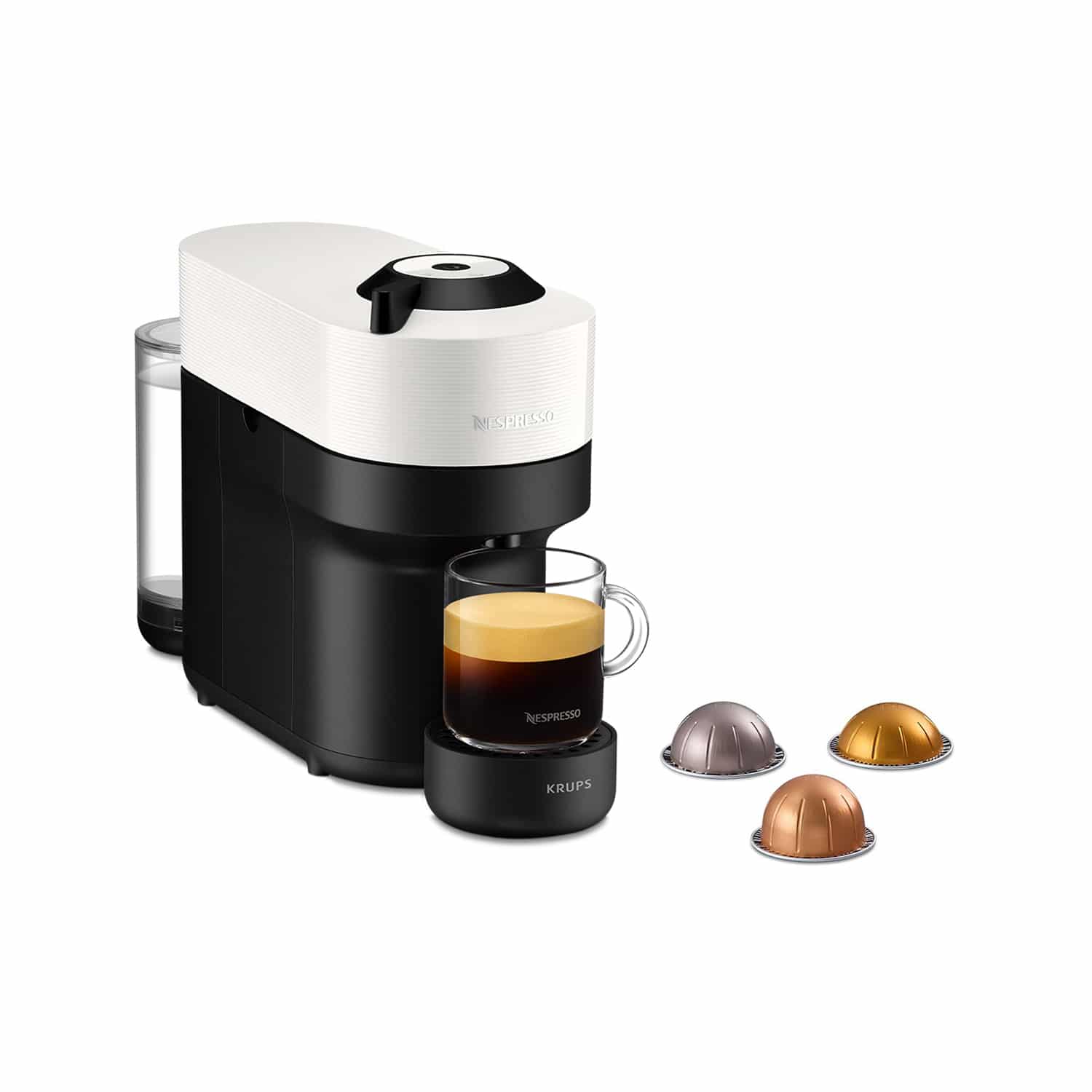 Krups Vertuo Pop Coconut White XN9201 koffiecupmachine