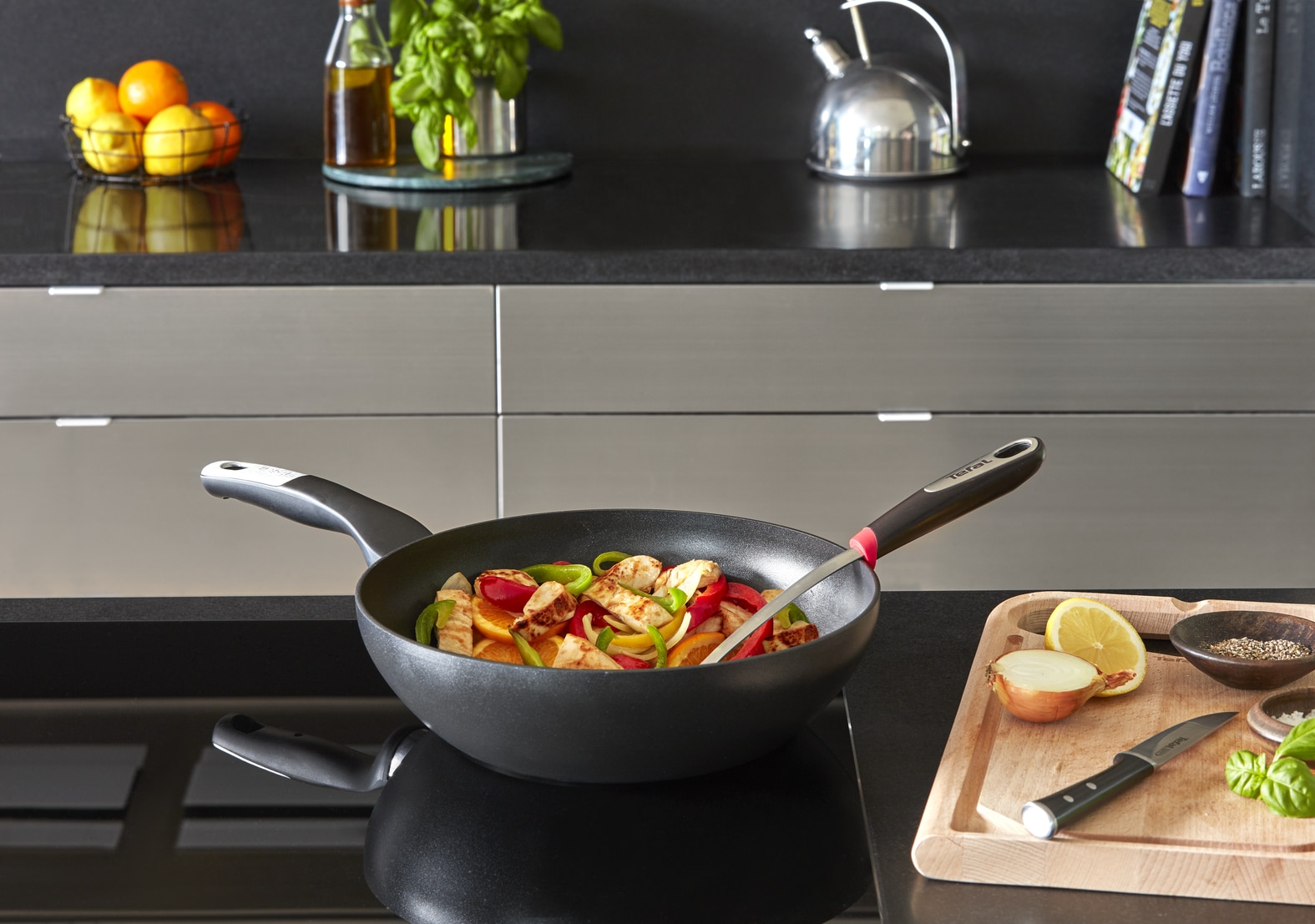 Tefal Unlimited wokpan 28 cm - Inductie - Afbeelding 5