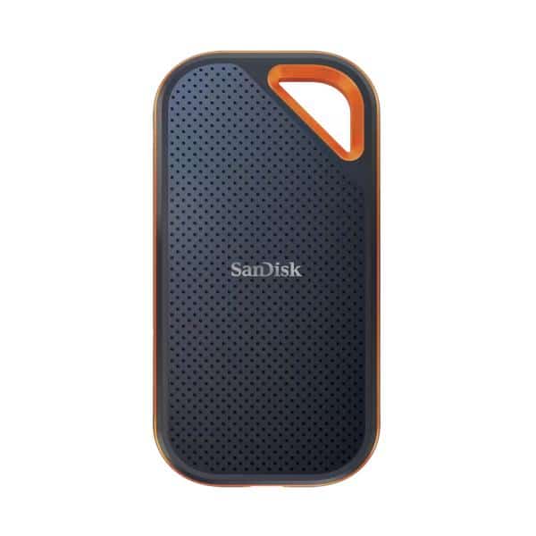 Sandisk SDSSDE81-1T00-G25 Extreme Pro Portable SSD V2, 1 TB, USB 3.1 Type-C, 2000MB/s, Black - Afbeelding 4