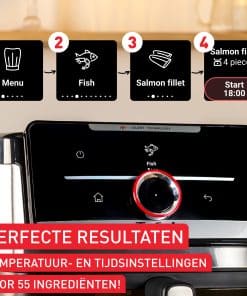 Tefal Easy Fry Smart & Silence XXL EY876D Stille air fryer met kijkvenster - Smart Assist - 7 L - Afbeelding 5