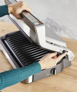 Tefal OptiGrill 2in1 XL OptiGrill 2-in-1 XL GC782D intelligente grill en bbq rvs - Afbeelding 5