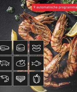 Tefal OptiGrill 4in1 OptiGrill 4-in-1 GC7748 intelligent grill voor complete maaltijden zwart - Afbeelding 8