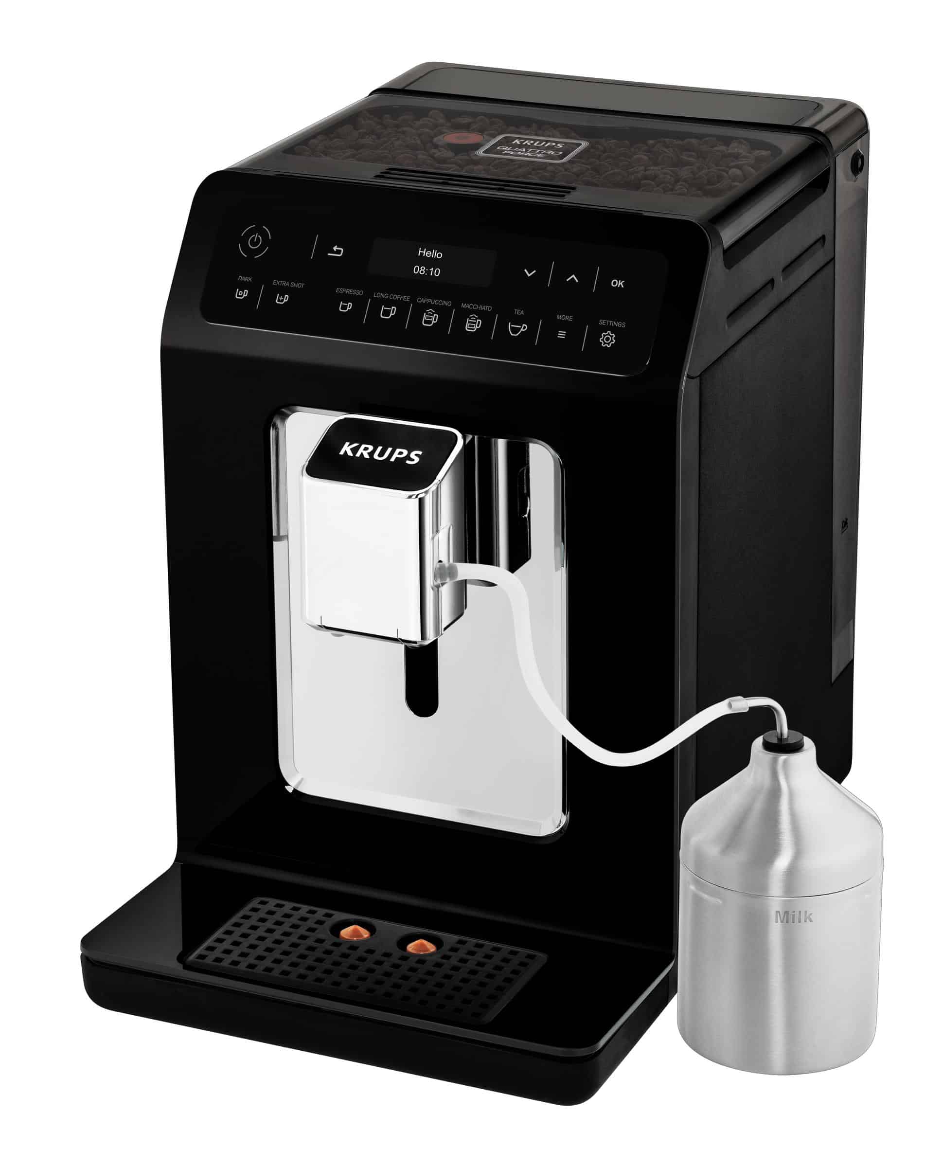Krups Evidence volautomatische espressomachine - Zwart EA8918 - Afbeelding 5