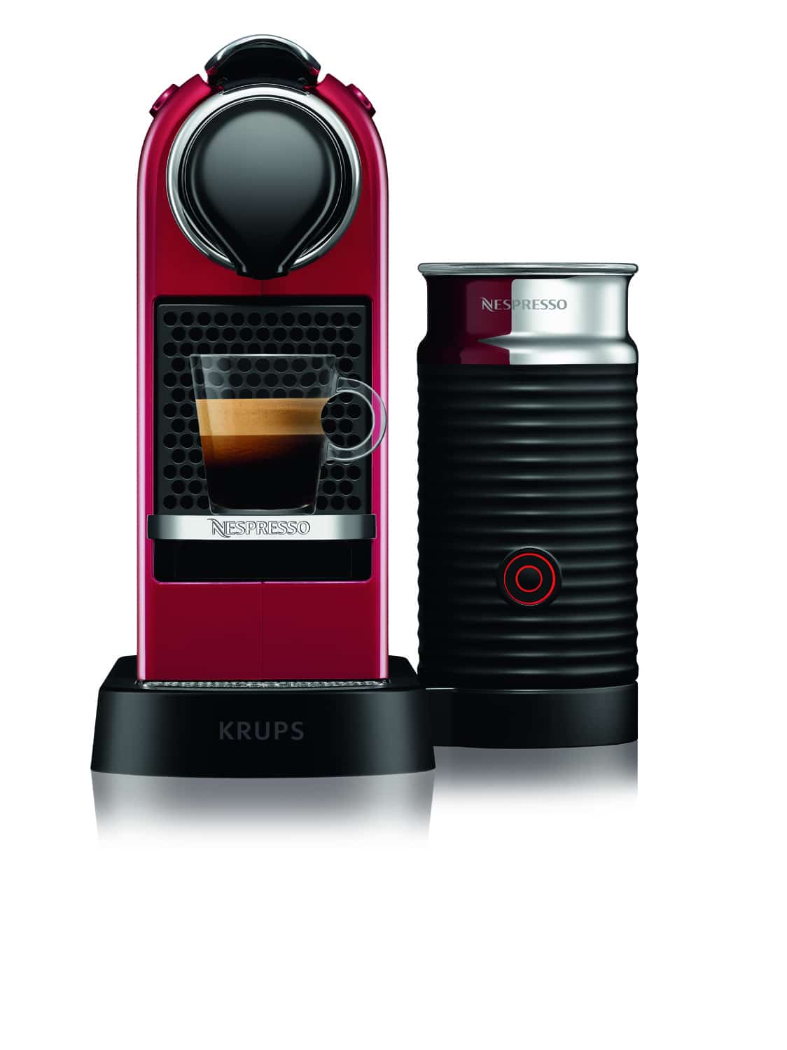Krups Nespresso CitiZ&Milk espressomachine - Cherry Red XN7615 - Afbeelding 6