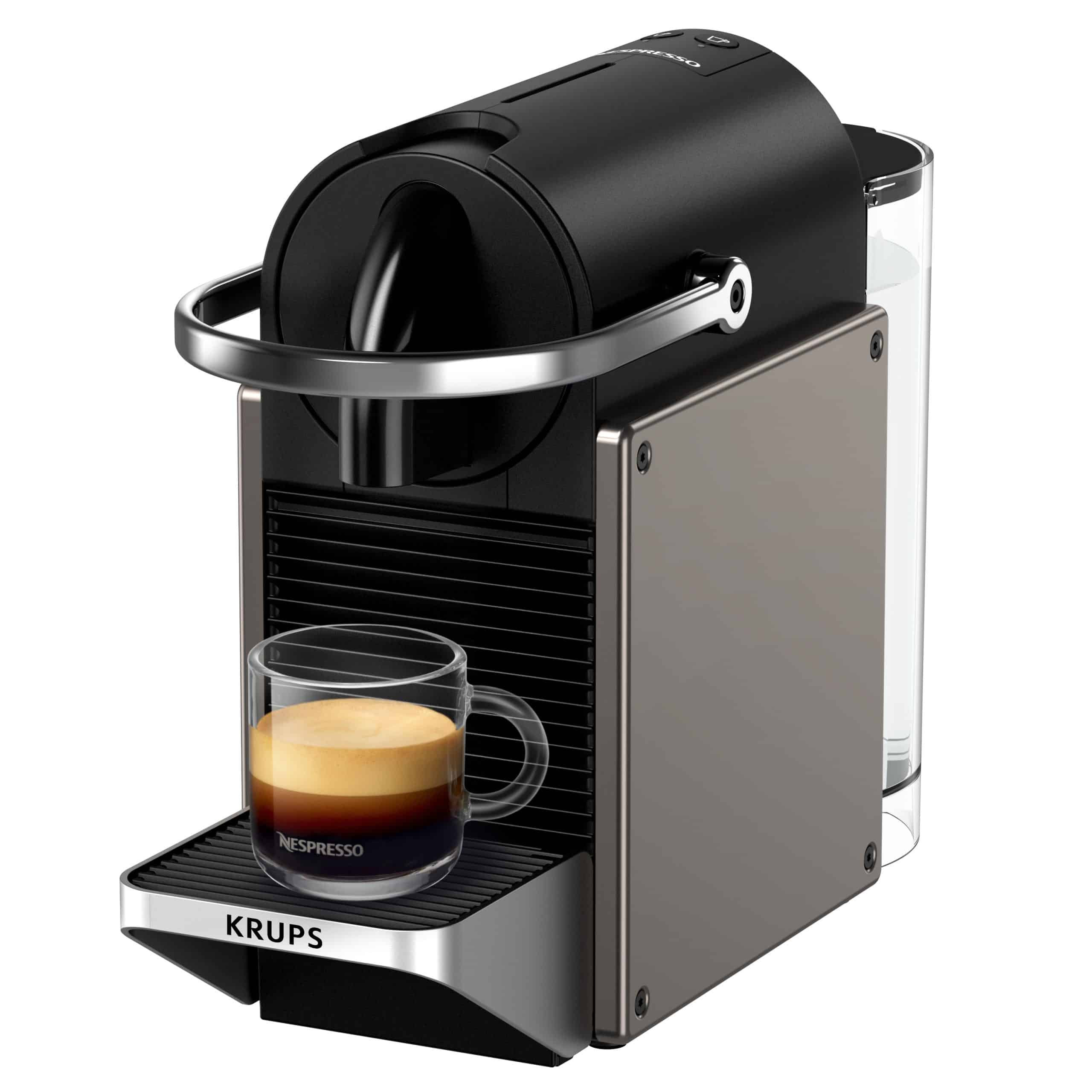 Krups Pixie XN306T koffiemachine, titan - Afbeelding 2
