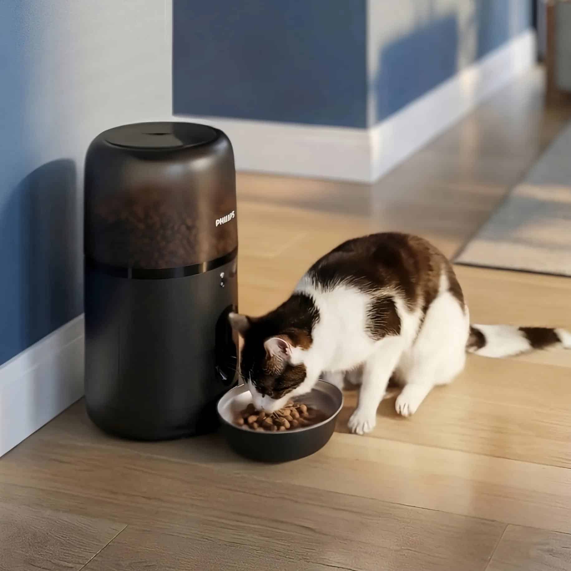 Philips 3000 series Smart Feeder 3000-serie met maaltijdplanning PET automatische voerautomaten - Afbeelding 4