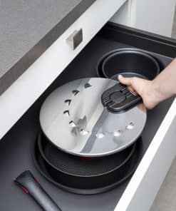 Tefal Ingenio Roestvrijstalen anti-spatdeksel L9829802 - Afbeelding 6