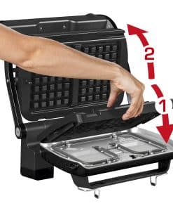 Tefal OptiGrill+ Wafel accessoire GC716D contactgrill - Afbeelding 4