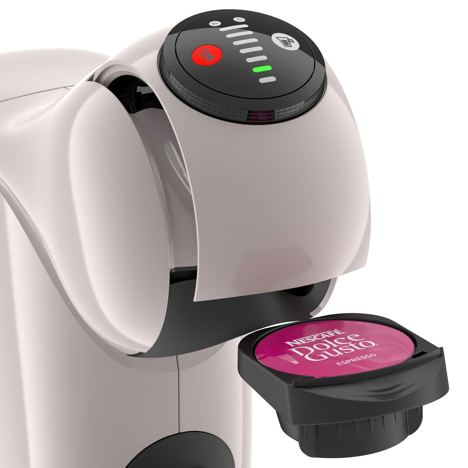 Krups NESCAFÉ DOLCE GUSTO NESCAFÉ Dolce Gusto KP243A GENIO S koffiecupmachine taupe - Afbeelding 5