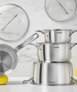 Tefal Intuition 4-delige pannenset (steelpan 16 cm, kookpan 16/20/24 cm) - inductie - Afbeelding 3