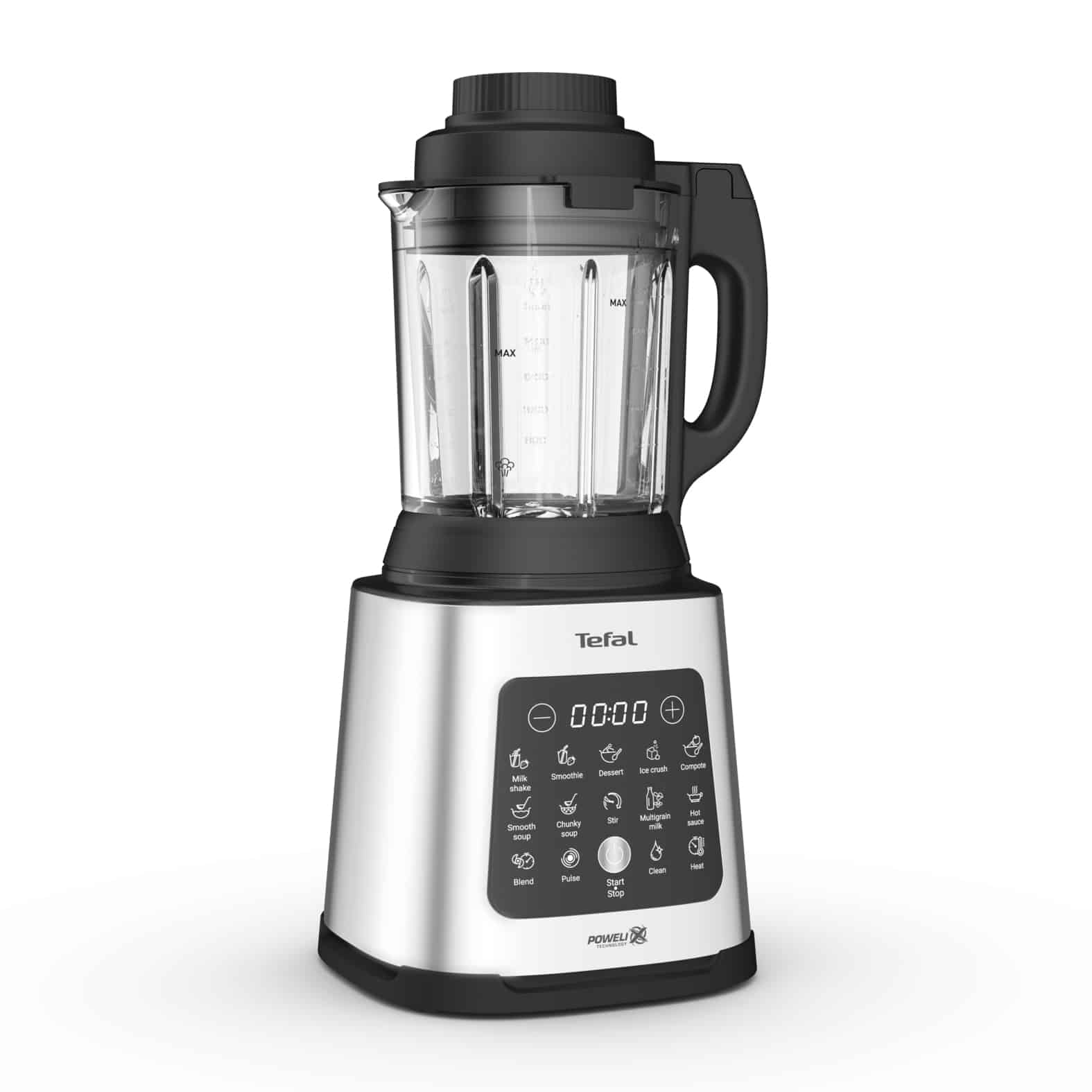 Tefal Perfectmix Cook BL83SD High speed blender incl. stoommandje - 10 programma's - 1400 W - 1,75 L - Afbeelding 2