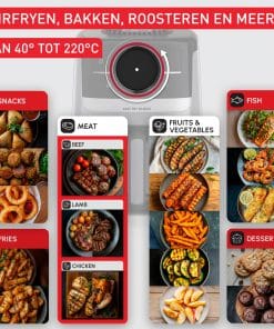 Tefal Easy Fry Smart & Silence 5L stille air fryer EY572DE0 - Afbeelding 7